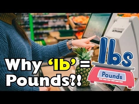 Why Does 'lb' Mean Pounds? (It Makes Zero Sense… Until You Know This)