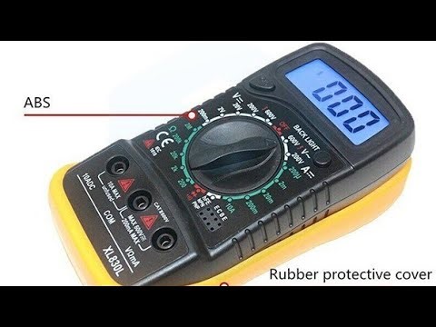 BELAJAR ALAT MULTI TESTER DIGITAL