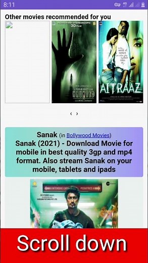 Sanak Bollywood full Movie download