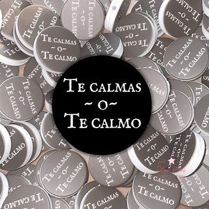 Te Calmas O Te Calmo – Silicone Focal Bead for Pens, Keychains (28mm) - Etsy Canada