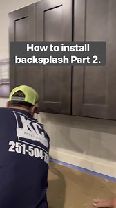 3.8K views · 19 reactions | How to install backsplash part 2. Watch...
