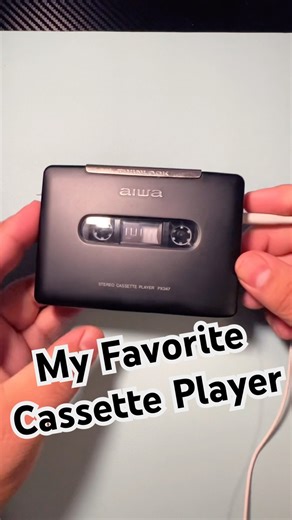 My AIWA cassette player 🎧🎶 #aiwa #cassetteplayer #cassette #inkspots #retro #retrowave