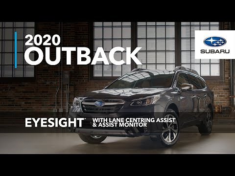 Eyesight® with Lane Centring Assist & Assist Monitor | 2020 Subaru Outback