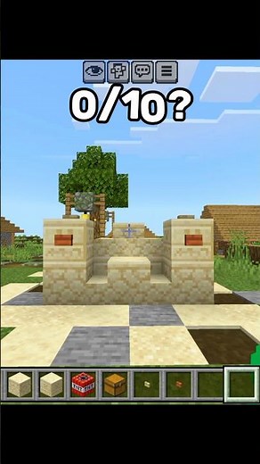 Mini Pyramid in Minecraft 🏜️✨