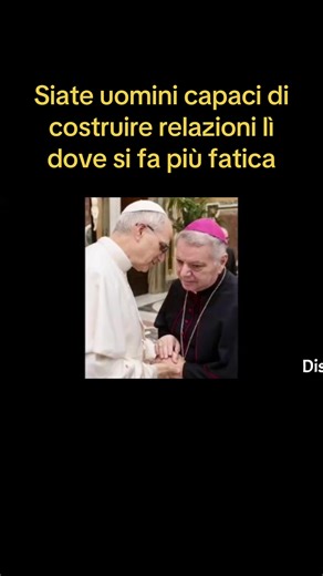 DISCORSO DEL SANTO PADRE LEONE XIV AI PARTECIPANTI AL GIUBILEO E ALL'INCONTRO DEI RAPPRESENTANTI PONTIFICI Sala Clementina Martedì, 10 giugno 2025 “Siate uomini capaci di #costruire #relazioni lì dove si fa più #fatica” Dare #Cristo significa dare #amore, dare #testimonianza di quella #carità che è pronta a tutto. #amore #servizio #papaleonexiv