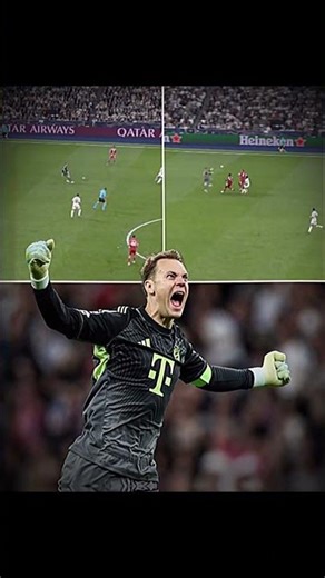 40-year-old Manue| Neuer still loing all out as a sweeper-keeper against Real MladridHe's built