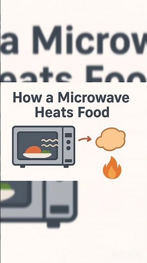 How Does a Microwave Cook Food? 🔥 Explained in 60s