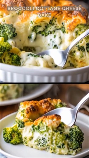 Broccoli florets mixed with cottage cheese, eggs, and melted cheddar. Sprinkle salt, pepper, garlic powder. Bake at 375°F for 30 minutes. Creamy, cheesy, golden—this cozy bake is a warm, low-carb hug in every bite. Ingredients ➤ 2 cups steamed broccoli florets ➤ 1 cup cottage cheese ➤ 2 large eggs ➤ ½ cup shredded cheese (cheddar, mozzarella, or blend) FULLL Recipe in First Cօʍʍеոτ 👇👇 | Nessy Recipes
