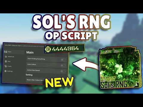 *NEW* Sol's RNG OP Script (PASTEBIN) 2026