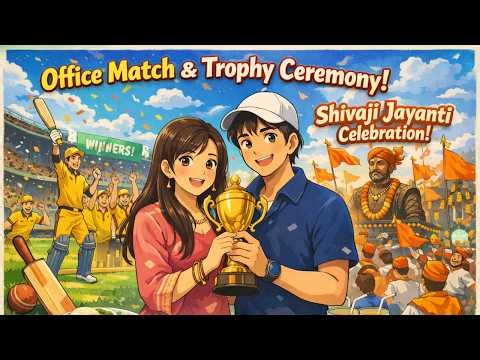 Office Match to Trophy Moment 🏏✨| First Time Experience | Full Day Vlog