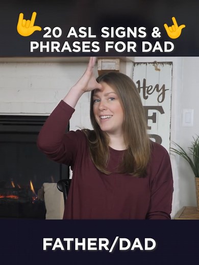 🤟 Learn 20 ASL Signs & Phrases for Dad 👨‍👧❤️ #learnasl #asl #aslpractice #fathersday #aslphrases #learnhowtosign Want to learn ASL? 📚✨ Learn How to Sign helps you build real-life signing skills with everyday phrases, cultural tips, and easy-to-follow lessons! Visit learnhowtosign.com/tiktok or check out our YouTube channel