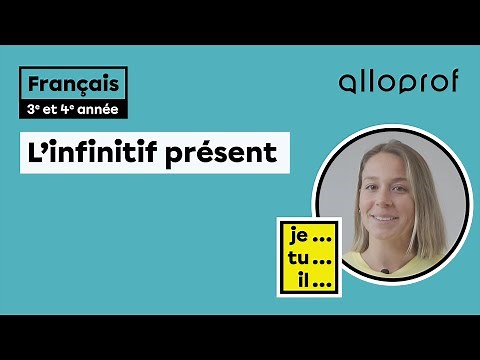 L’infinitif présent | Français | Primaire