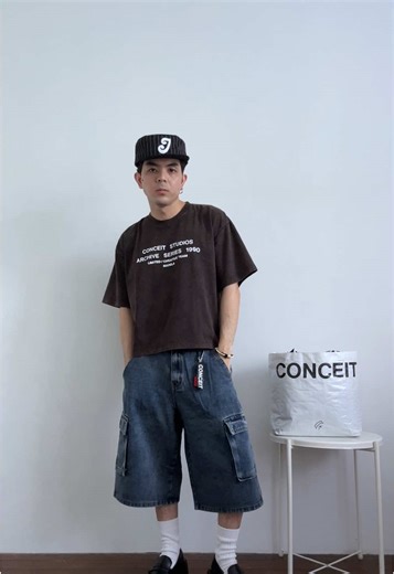 @Conceit ARCHIVE SERIES 1990 cropped shirt #outfit #outfits #outfitideas #outfitinspo #streetwear #streetwearstyle #streetwearfashion #fashion