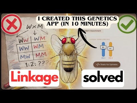 Genetics Visualized: Morgan's Experiment, Linkage & Recombination