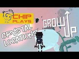 Grow Up Gameplay - Ship Part, Crystal Locations, and Bugs