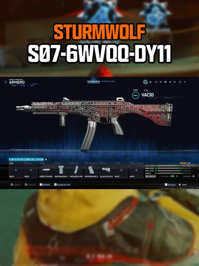 SUBFUSIL STURMWOLF META ACTUAL EN BLACK OPS 7 Y WARZONE #blackops7 #bo7 #callofduty #warzone clase meta del subfusil sturmwolf bo7