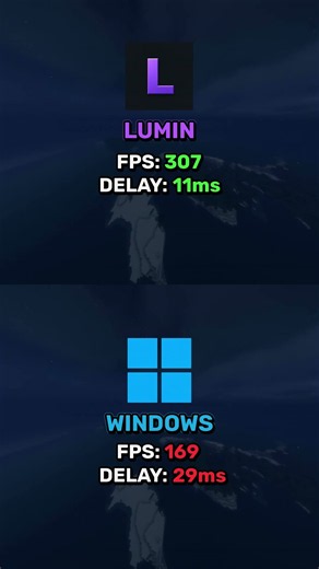 Minecraft Lumin vs Windows Flight Test 053 #Shorts