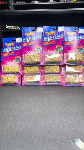 2.1K views · 117 reactions | Part 2 unboxing 1992 Hot Wheels Revealers diecast cars, which were a promotional item for Dairy Queen. These “mystery” cars came wrapped in opaque yellow paper that could be dissolved in water to reveal the car and its color. #hotwheels #hotwheels2026 #hotwheelscollector hotwheelscars ferrari | Bautista Sergio | Facebook