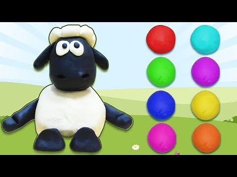 Play Doh Shaun The Sheep And Angry Birds | Easy DIY Videos by HooplaKidz How To