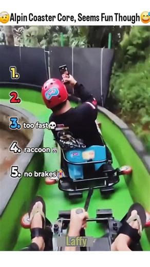 Ranking Best Alpine Coaster Fails #instantregret #ranking