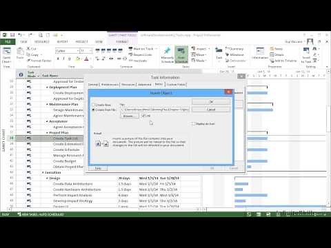 Microsoft Project for Software Developers Tutorial | Adding Notes and Attachments to Tasks