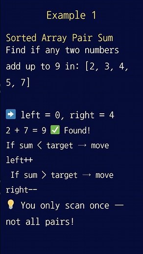 Two Pointer Technique