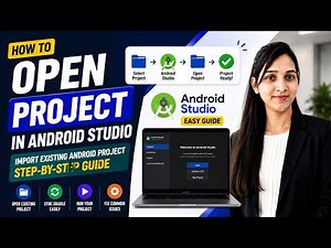 How to Open a Project in Android Studio | Import Existing Android Project Step-by-Step