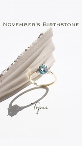 Strong, radiant, and full of colo​ur​ November’s​ first birthstone, topaz, has been treasured for centuries​. ​Once believed to bring strength, wisdom, and protection​, topaz is still valued today for its clarity, brilliance, and timeless beauty. From Brazil’s glowing imperial orange tones to cool sky blues, topaz captures light in all its forms. #topaz #novemberbirthstone #birthstonejewel​lery #gemstones #finejewellery #handmadejewel​lery #modernheirloom #jewel​lerydesigner #gemstonecollector​ 