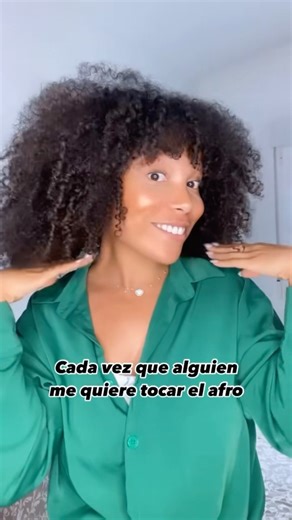 Don’t touch my hair 💥 #afro #afrohair #afrowoman #blackisbeauty