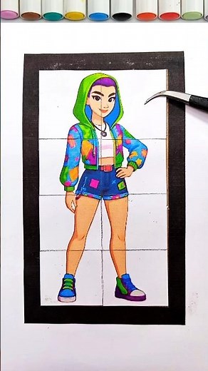 K-Pop Rumi Demon Hunters Papar Puzzle Craft Challenge Game 🧩 #kpop #demonhunters #rumi