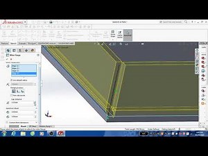 Bài 5 .HƯỚNG DẪN CÁC LỆNH THIẾT KẾ TẤM KIM LOẠI SHEETMETAL ĐẦY ĐỦ TRONG SOLIDWORK 2016