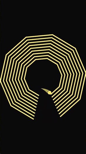 Hypnotic Spiral Ring Escape