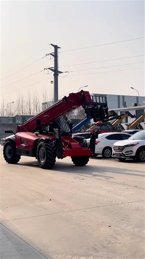 New 4t 18m Telehandler 4WD #telehandler #factory