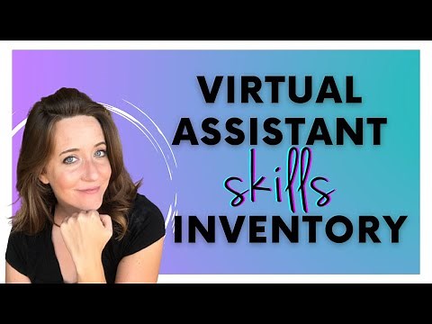 Virtual assistant training for new VAs: start with a "skills inventory"