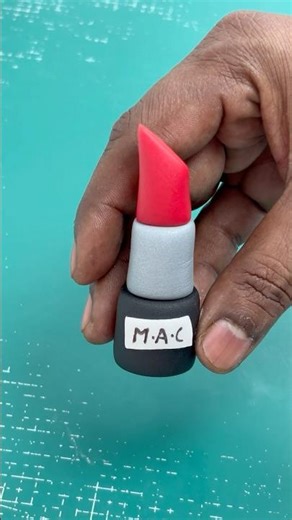 How to make fondant lipstick decoration #viral #trending #shorts #ytshorts #reels #lipstick #video