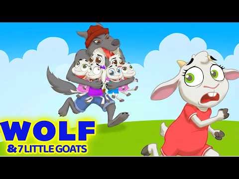 The Wolf and 7 Little Goats & Puss in Boots 🐺🐱 | Fairy Tales and Stories for Kids