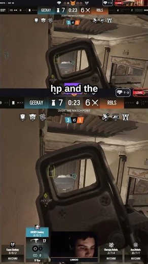 #rainbow6 on #Twitch | Geekay stepping into the biggest stage #R6Siege #Esports