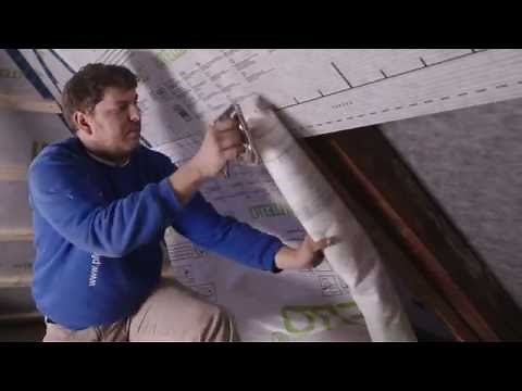 Dachdämmung - Einblasdämmung