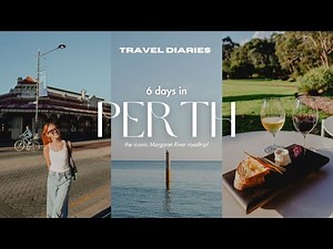 6 days in perth vlog | roadtrip to margaret river wineries, busselton jetty, dunsborough cafes