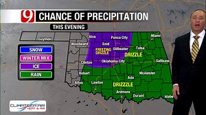 Check out your updated weather forecast for Thursday evening with News 9's Chief Meteorologist David Payne! #okwx #News9 | KWTV - NEWS 9