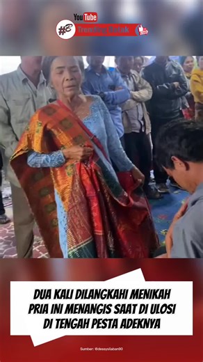 Pernikahan Adat Batak Penuh Emosi dan Tradisi