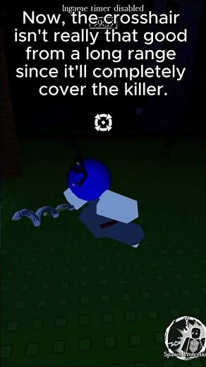 Forsaken Tips! #3: Crosshairs! | Forsaken #forsaken #roblox #videogames #capcut #crosshair#tutorial