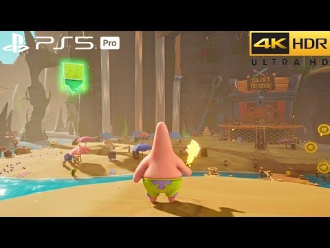 SpongeBob SquarePants: Titans of the Tide (PS5 Pro) 4K 60FPS HDR Gameplay - (100% Full Game)