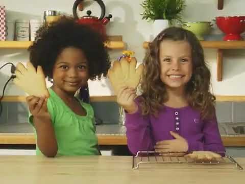 Nick Jr - Blue's Turkey Cookies Cooking with Kids Recipe