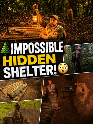 Underground Dugout Survival Challenge: Build a Solo Bunker
