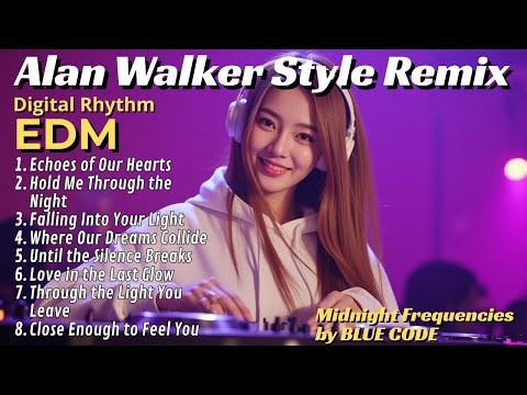 Love in the Last Glow | Blue Code – Midnight Frequencies | Alan Walker Style EDM Remix