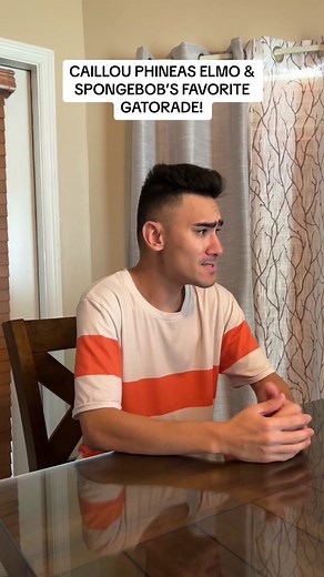 Can’t believe Caillou did that 😂 What’s your favorite flavor gatorade? #fyp #thevincentmottola #caillou #phineas #elmo #spongebob #voiceimpressions #gatorade