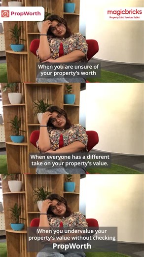 Magicbricks | Confused about your property’s true value?​ Everyone has an opinion, but only one tool has the right answer.​ Check your property’s worth... | Instagram