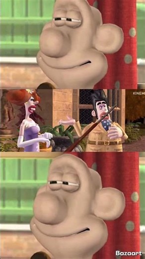 That not the ending ( Wallace and grommet curse of the where-rabbit ps2 ytp)