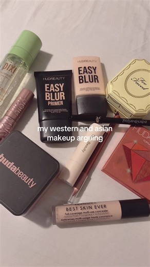 Exploring Asian and Western Makeup Techniques